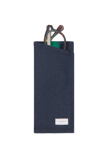 MIDNIGHT BLUE WORSTEAD CHEVIOT GLASSES